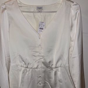 J. Crew Ivory Blouse